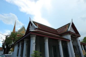 タイバンコクの美しいお寺