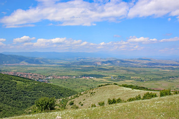 Fototapeta na wymiar Hills of Central Bulgaria