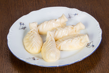 Khinkali with cheese