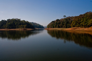 Fototapeta na wymiar Landscape of Thekkady Kerala