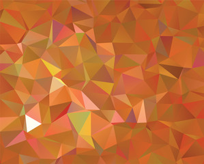 Vector low poly background. Creative abstract template with gradient. Triangular pattern for your design works.
