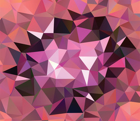 Fototapeta premium Vector low poly background. Creative abstract template with gradient. Triangular pattern for your design works.