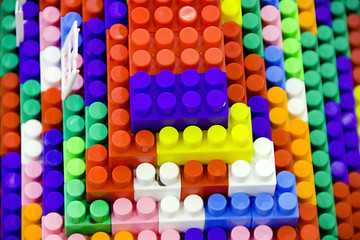 many multi-colored details from the children set.