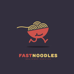 Fast noodles logo
