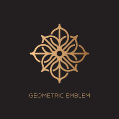 Geometric emblem