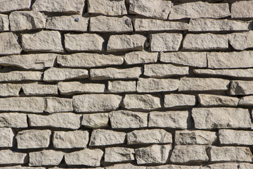 Dry stone wall texture background