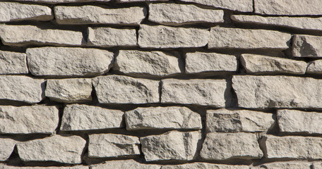 Dry stone wall texture background