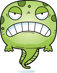 Angry Cartoon Tadpole