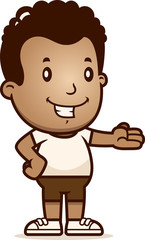 Cartoon Boy Presentation