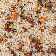 Close view of Greek spice rub.