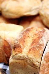 bread on display