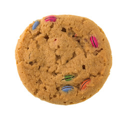 Candy cookie on a white background.