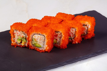 California roll with crab