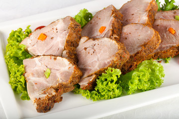 Baked beef