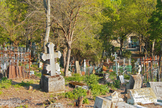 The Old cemetary. Historical part of Pyatigorsk