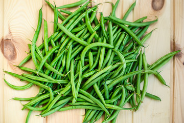 yellow and green bean for background