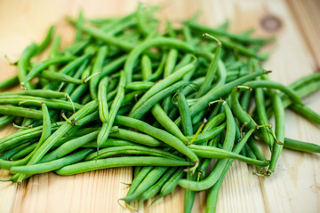 yellow and green bean for background