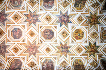 Inside Igreja e Convento de São Francisco in Bahia, Salvador - Brazil