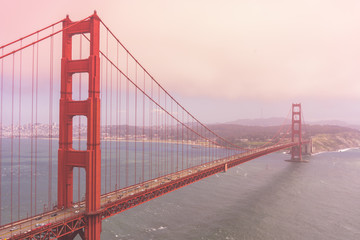 Pink Golden Gate