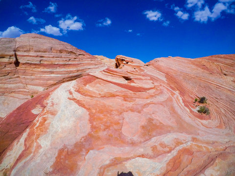 Nevada Red Sandstone Rock Cliff Landscapes © JOHN
