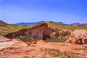 Desert Red Sandstone Hills