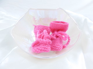 Cute baby girl announcement