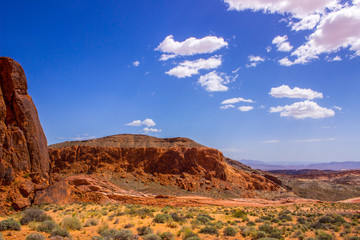 Desert Red Sandstone Hills