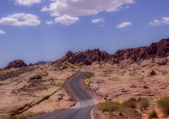 Desert Red Sandstone Hills