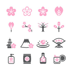 Sakura icon set