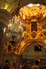 Beautiful church. Saint-Petersburg.