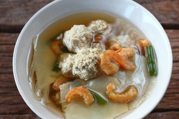 Bamboo Shoot boiled with pork bones