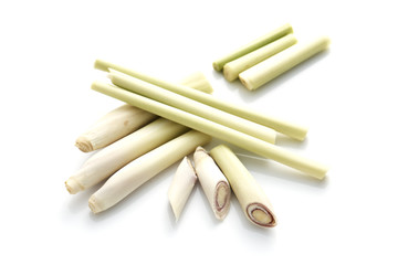 fresh Lemongrass with slice