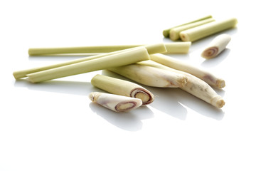 fresh Lemongrass with slice