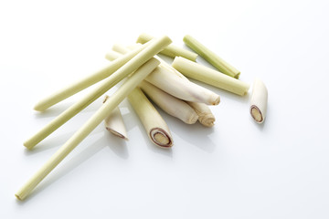 fresh Lemongrass with slice