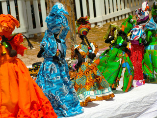 BAMBOLE SENEGALESI, Senegal dolls - obrazy, fototapety, plakaty