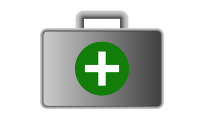 Obraz premium Erste Hilfe Koffer