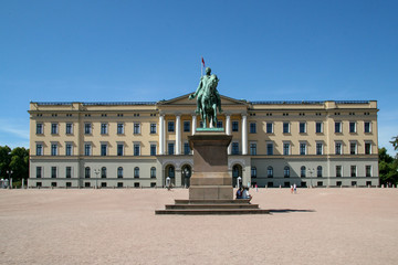 Fototapeta premium Royal Castle in Oslo Norway´s capitol