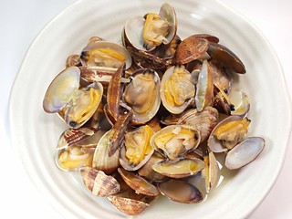 アサリの酒蒸し
