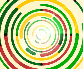 Circular lines, circles, geometric abstract background