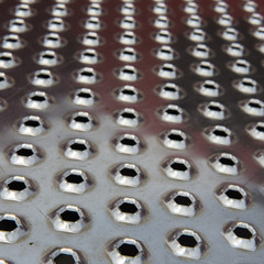Perforated metal sheet