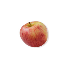 Apple on white background