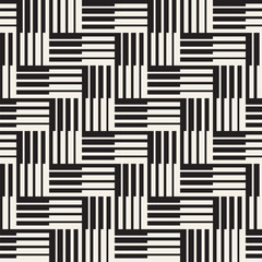 Vector seamless pattern. Modern stylish abstract texture. Repeating geometric tiles..