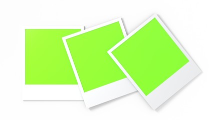 photo frame 3d illustration