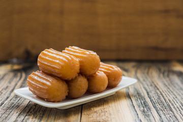 Traditional Turkish Dessert: TULUMBA.
