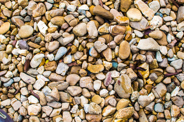 Pebbles stone beautiful background