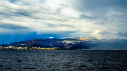 Storm in the sea of Split