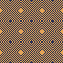 Vector pattern, repeating geometric linear diamond shape