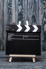 Decorative Clapboard Notice Board with Backrest Legs
