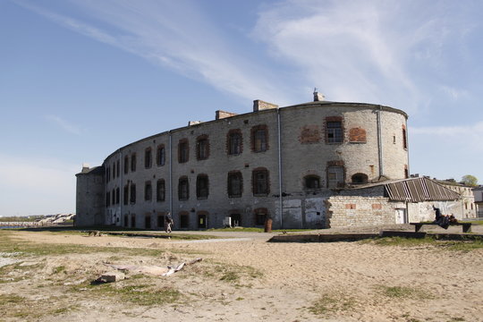 Prison forteresse de Patarei à Tallinn, Estonie