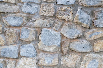 Alte Wand aus Naturstein